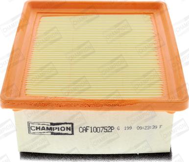 Champion CAF100752P - Gaisa filtrs www.autospares.lv