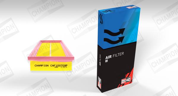 Champion CAF100709P - Gaisa filtrs www.autospares.lv