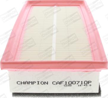 Champion CAF100710P - Air Filter, engine www.autospares.lv