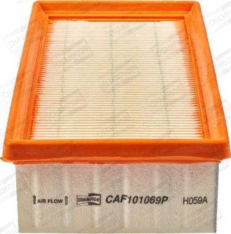 Champion CAF101069P - Воздушный фильтр, двигатель www.autospares.lv