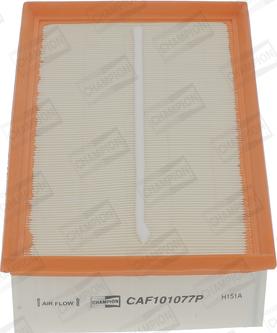 Champion CAF101077P - Gaisa filtrs www.autospares.lv