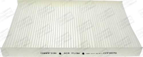 Champion CCF0070 - Filter, interior air www.autospares.lv