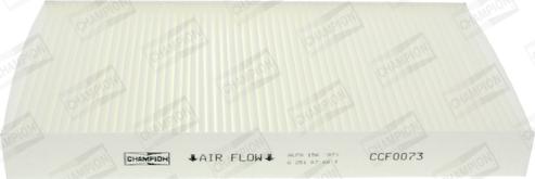 Champion CCF0073 - Filter, interior air www.autospares.lv