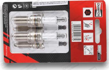 Champion CET17PSB - Aizdedzes svece www.autospares.lv