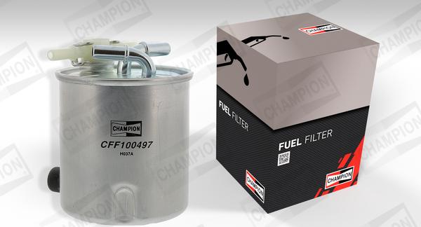 Champion CFF100497 - Degvielas filtrs www.autospares.lv