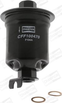 Champion CFF100470 - Топливный фильтр www.autospares.lv