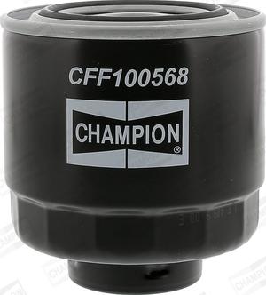 Champion CFF100568 - Топливный фильтр www.autospares.lv