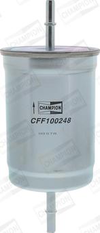 Champion CFF100248 - Топливный фильтр www.autospares.lv