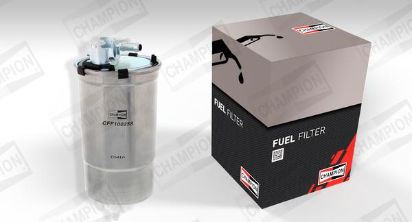 Champion CFF100258 - Fuel filter www.autospares.lv