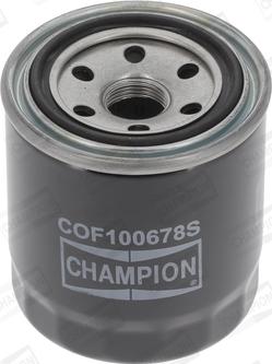 Champion COF100678S - Eļļas filtrs www.autospares.lv