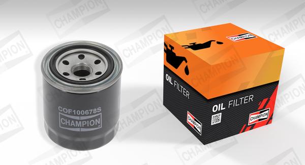 Champion COF100678S - Eļļas filtrs www.autospares.lv