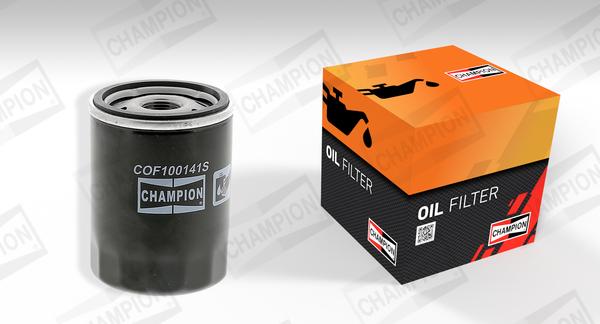 Champion COF100141S - Eļļas filtrs autospares.lv