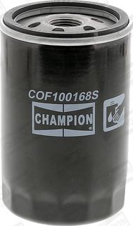 Champion COF100168S - Eļļas filtrs autospares.lv