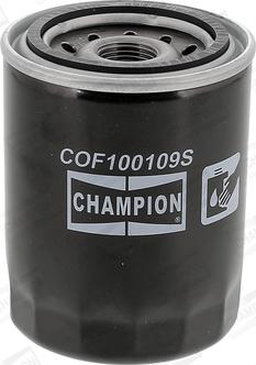 Champion COF100109S - Масляный фильтр www.autospares.lv