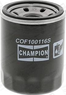 Champion COF100116S - Масляный фильтр www.autospares.lv