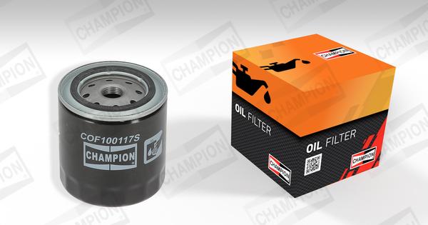 Champion COF100117S - Oil Filter www.autospares.lv