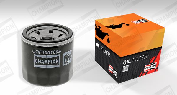 Champion COF100180S - Eļļas filtrs autospares.lv