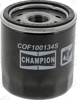 Champion COF100134S - Eļļas filtrs autospares.lv