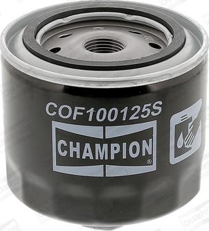 Champion COF100125S - Eļļas filtrs www.autospares.lv