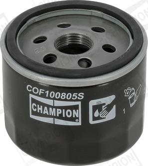 Champion COF100805S - Oil Filter www.autospares.lv