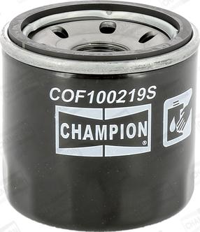 Champion COF100219S - Eļļas filtrs www.autospares.lv