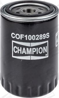 Champion COF100289S - Oil Filter www.autospares.lv