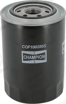 Champion COF100286S - Eļļas filtrs autospares.lv