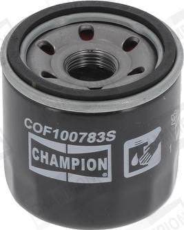 Champion COF100783S - Eļļas filtrs autospares.lv