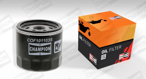 Champion COF101103S - Eļļas filtrs www.autospares.lv