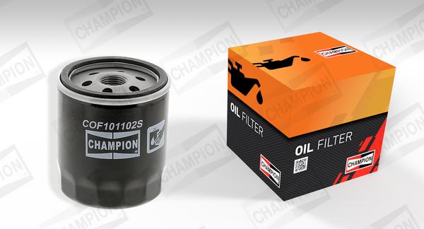 Champion COF101102S - Eļļas filtrs www.autospares.lv