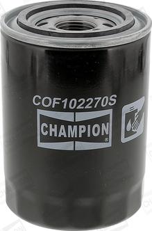 Champion COF102270S - Eļļas filtrs autospares.lv