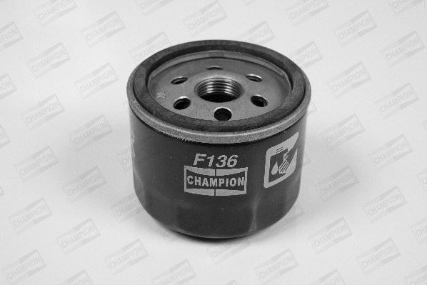 Champion F136/606 - Eļļas filtrs autospares.lv