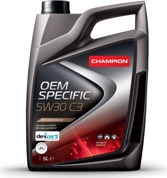 Champion Lubricants 65607 - Моторное масло www.autospares.lv