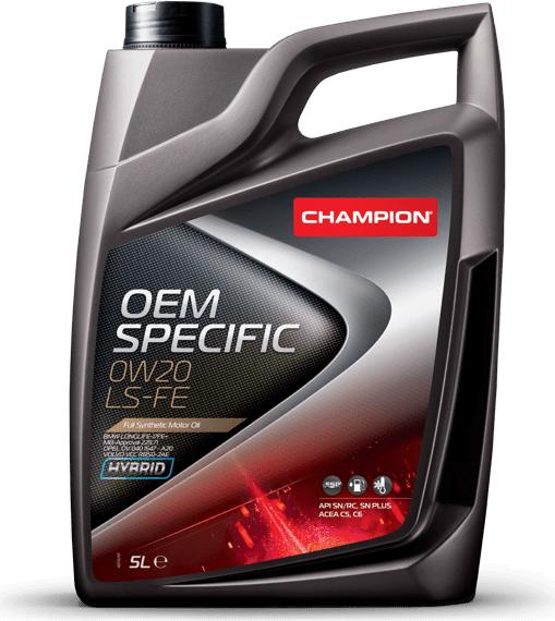 Champion Lubricants 65631 - Motoreļļa www.autospares.lv