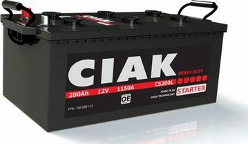 CIAKStarter CS200L - Starter Battery www.autospares.lv