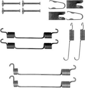 Cifam 9086 - Piederumu komplekts, Bremžu loki www.autospares.lv