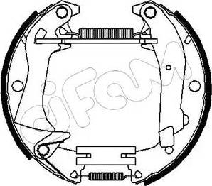 Cifam 151-018 - Bremžu loku komplekts www.autospares.lv