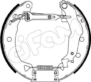 Cifam 151-030 - Bremžu loku komplekts www.autospares.lv