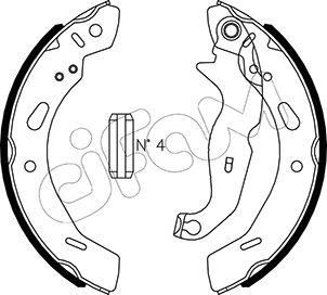 Cifam 153-490 - Bremžu loku komplekts www.autospares.lv