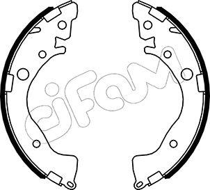 Cifam 153-493 - Bremžu loku komplekts www.autospares.lv