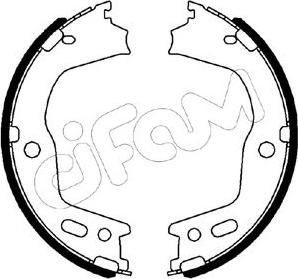 Cifam 153-497 - Brake Shoe Set, parking brake www.autospares.lv