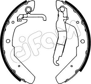 Cifam 153-464 - Bremžu loku komplekts www.autospares.lv