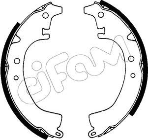 Cifam 153-408 - Brake Shoe Set www.autospares.lv