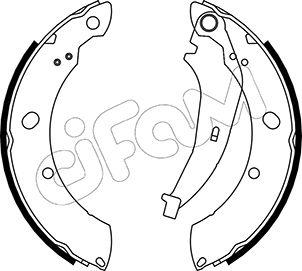 Cifam 153-481 - Bremžu loku komplekts autospares.lv