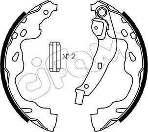 Cifam 153-438 - Bremžu loku komplekts www.autospares.lv