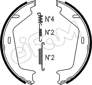 Cifam 153-479K - Bremžu loku kompl., Stāvbremze www.autospares.lv