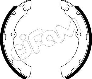 Cifam 153-641 - Bremžu loku komplekts www.autospares.lv