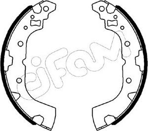 Cifam 153-602 - Bremžu loku komplekts autospares.lv