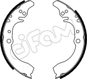 Cifam 153-040 - Bremžu loku komplekts www.autospares.lv