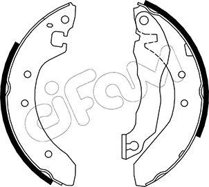 Cifam 153-005 - Bremžu loku komplekts www.autospares.lv